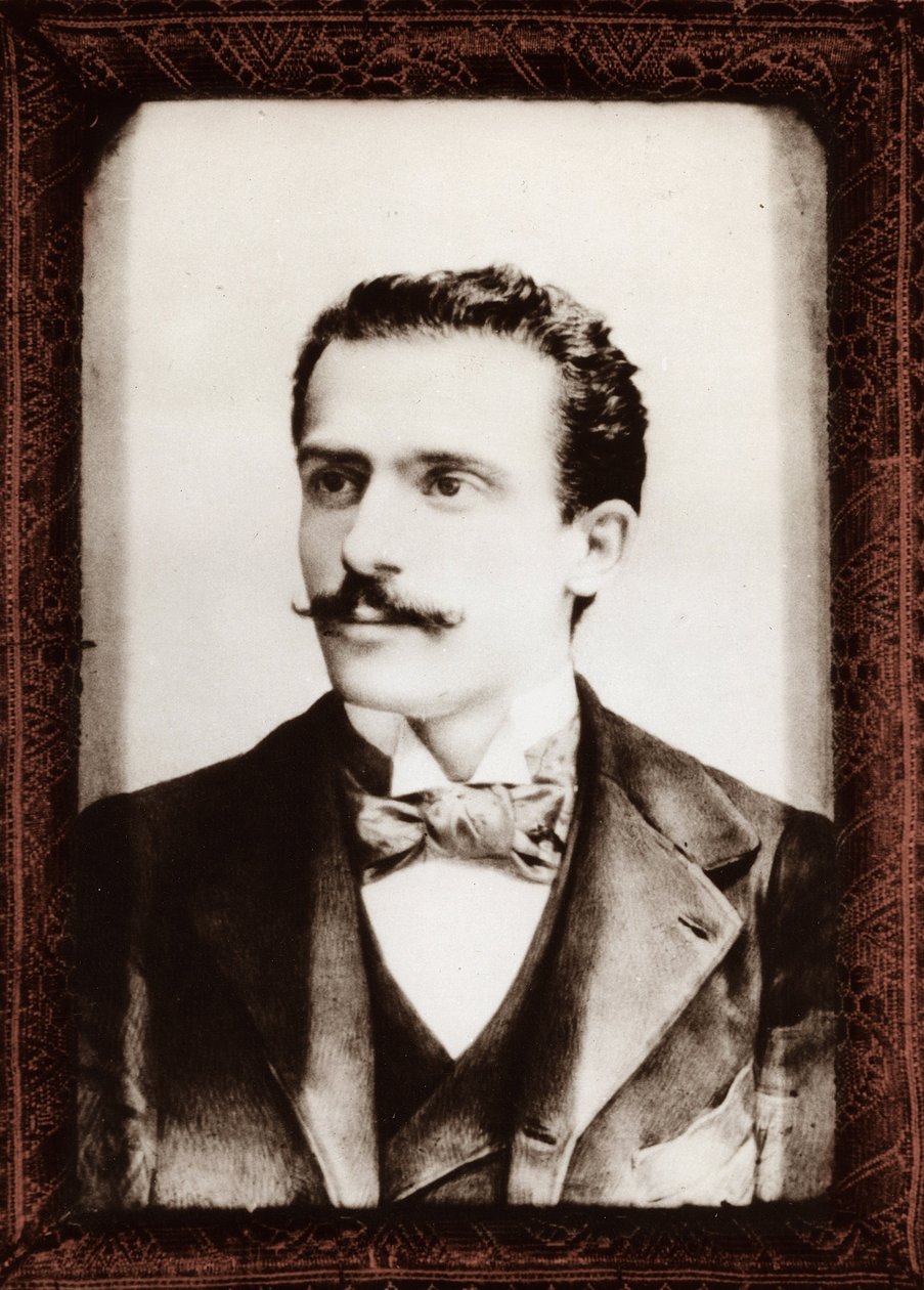 Arturo Toscanini (1867-1957) portréja 1896-ban - alkotó: Unknown photographer