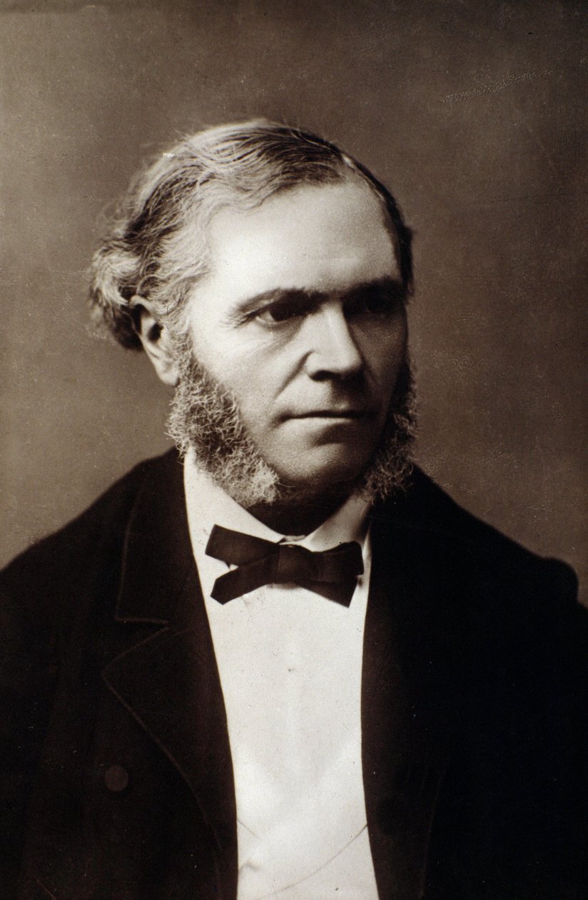 Cesar Franck (1822-1890) angol zeneszerző portréja, fénykép. 19. század. Bologna, civico museo musico alkotó: Unknown photographer