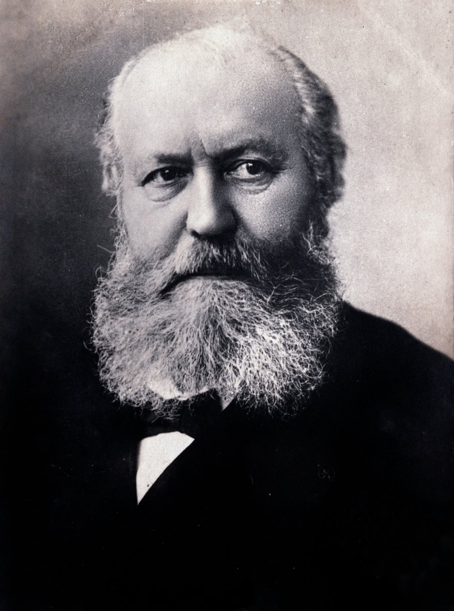 Charles Gounod portréja (f/w fotó) alkotó: Unknown photographer