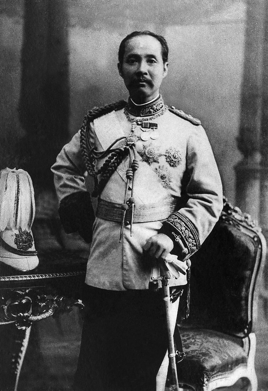 Chulalongkorn (1853-1919), V. Rama, Thaiföld királya (1868-1910) portréja. alkotó: Unknown photographer
