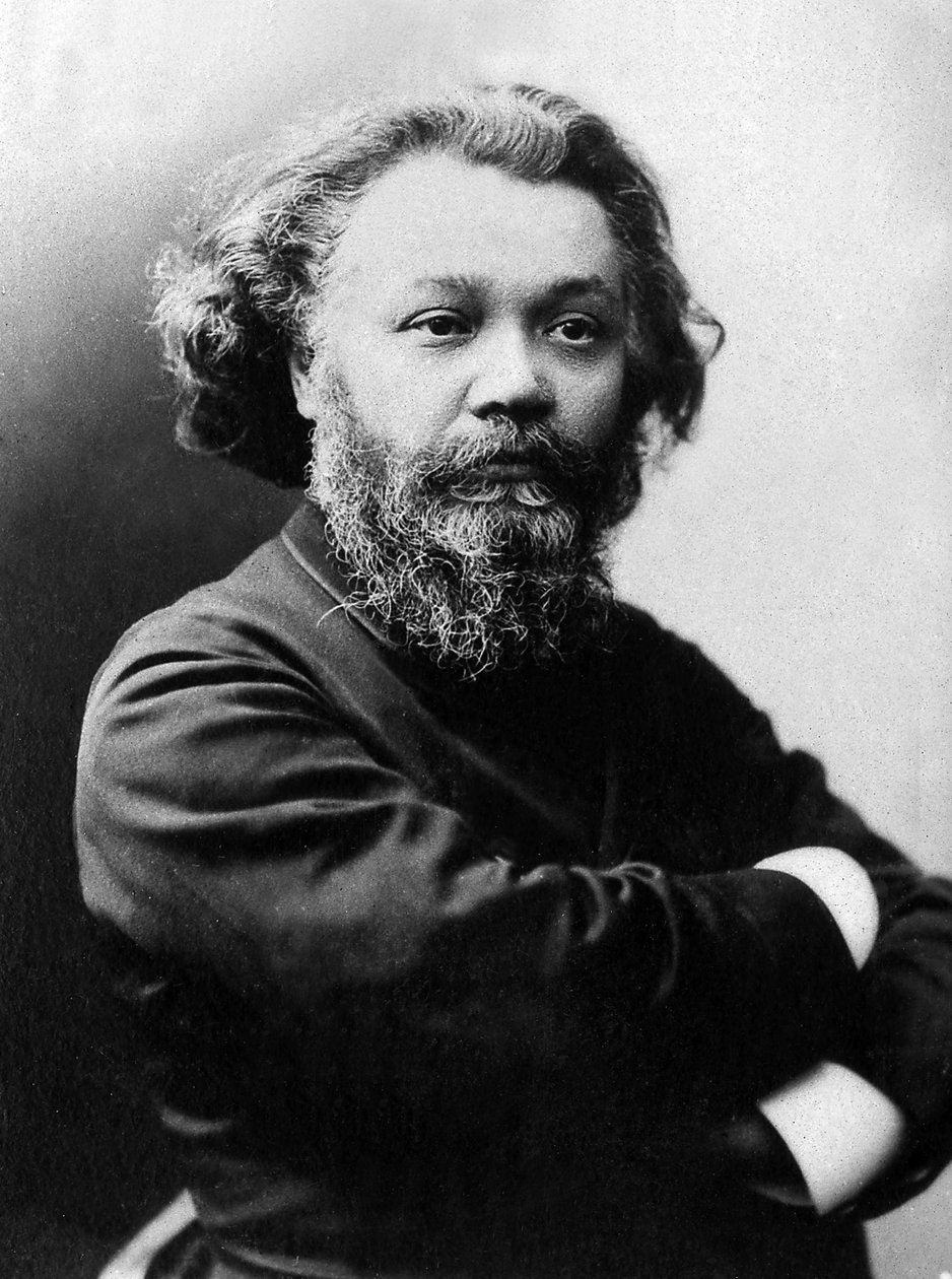 Clovis Hugues (1851-1907) francia költő és politikus portréja. alkotó: Unknown photographer