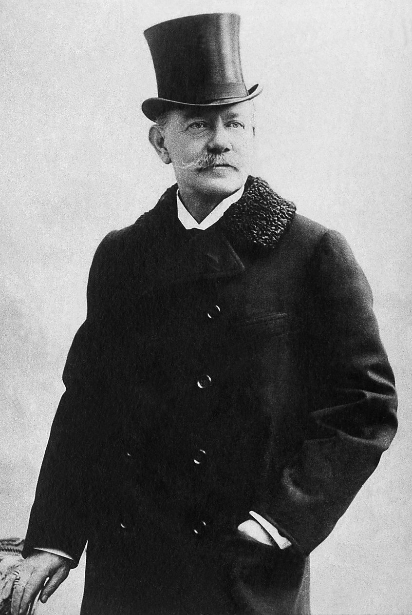 Michael Nicolaievich Muravieff (1845-1900) orosz politikus gróf portréja. Fényképészet, XX. század eleje. alkotó: Unknown photographer