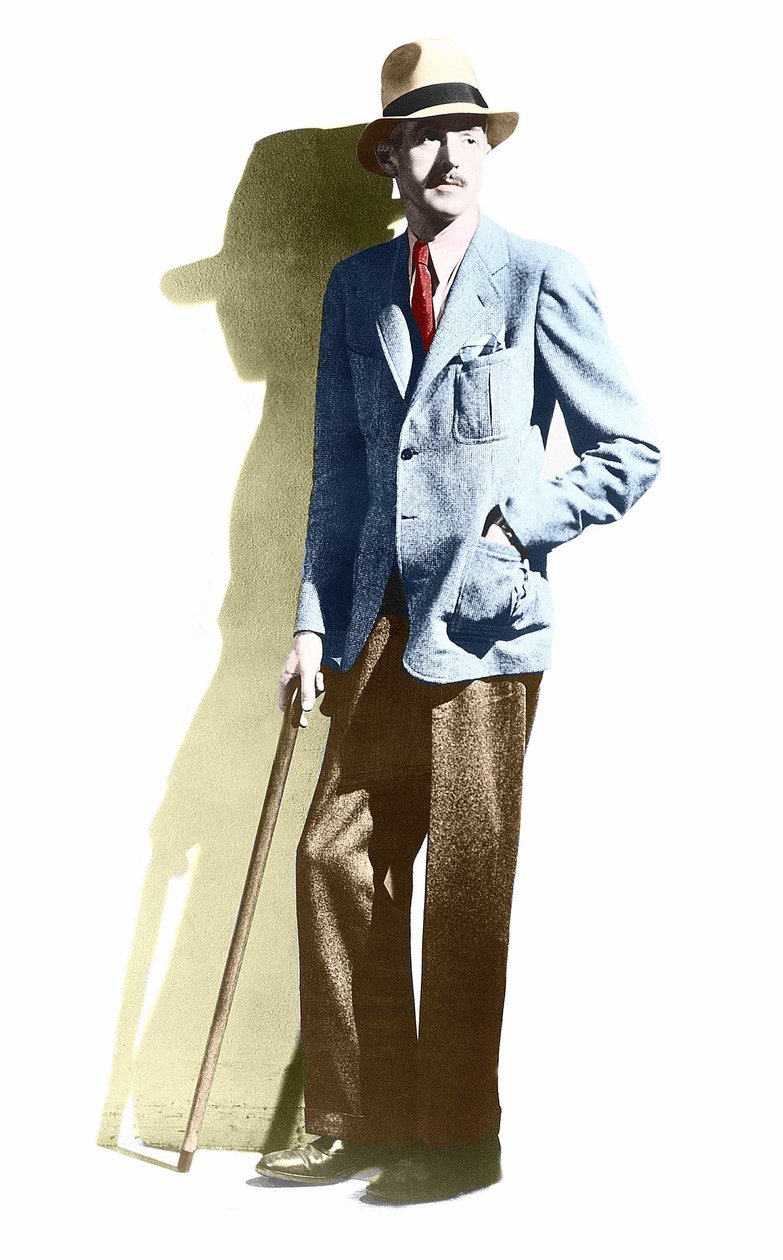 Dashiell Hammett (1894-1961) amerikai író portréja. alkotó: Unknown photographer