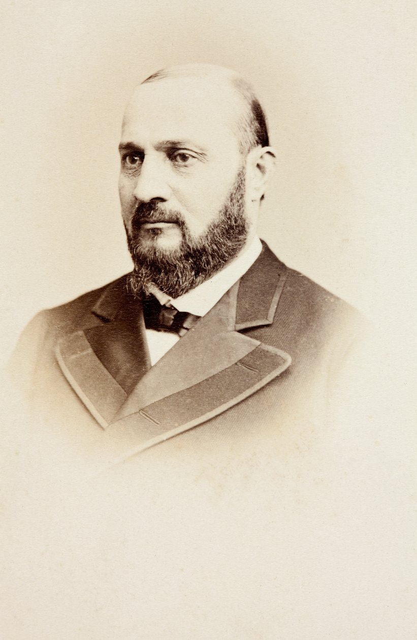 Enrico Tamberlik portréja, 1860-as évek körül (f/w fotó) alkotó: Unknown photographer