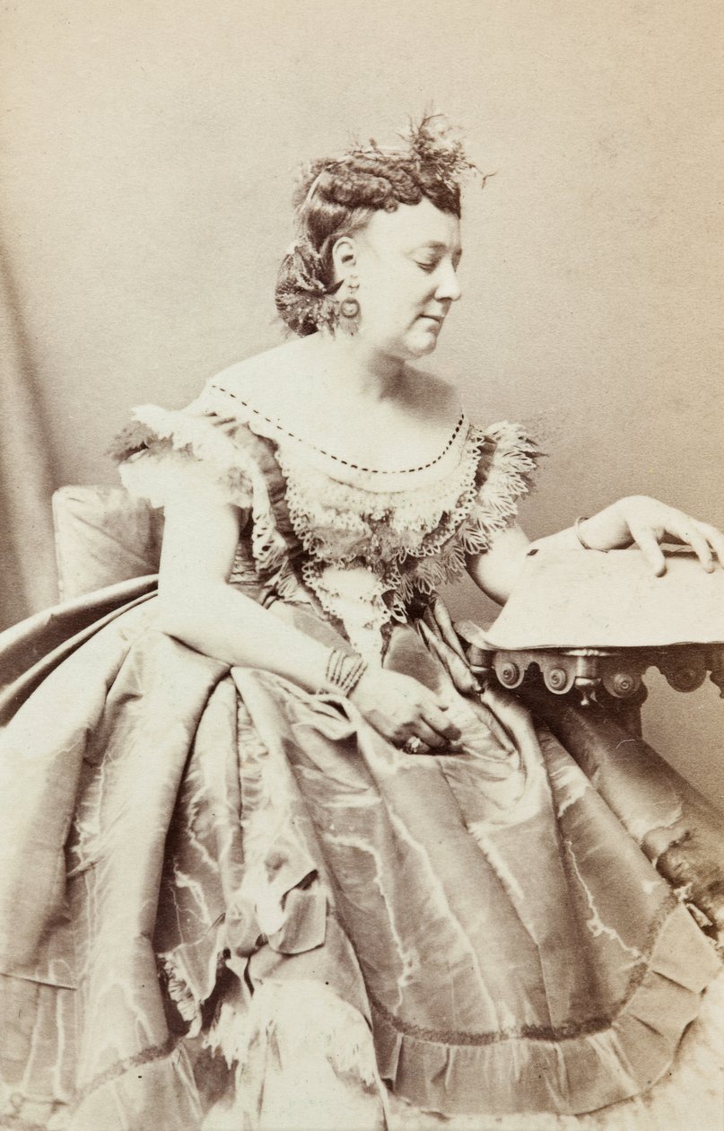 Portrait of Ermina Rudersdorf alkotó: Unknown photographer