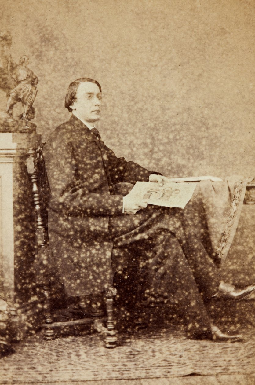 Ernst Pauer portréja alkotó: Unknown photographer