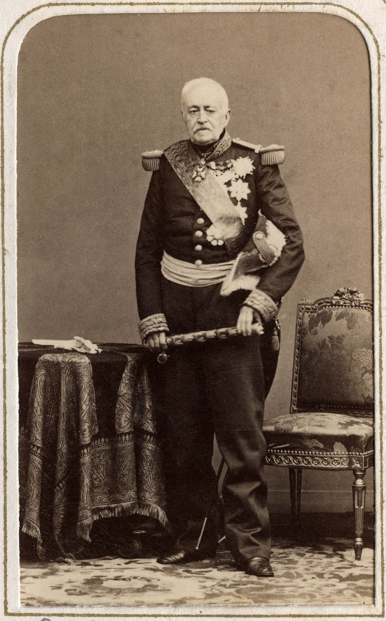 Esprit Victor Elisabeth Boniface de Castellane, francia marechal, francia katona portréja 1788. március 21-én született Párizsban, és 1862. szeptember 16-án halt meg Lyonban. alkotó: Unknown photographer
