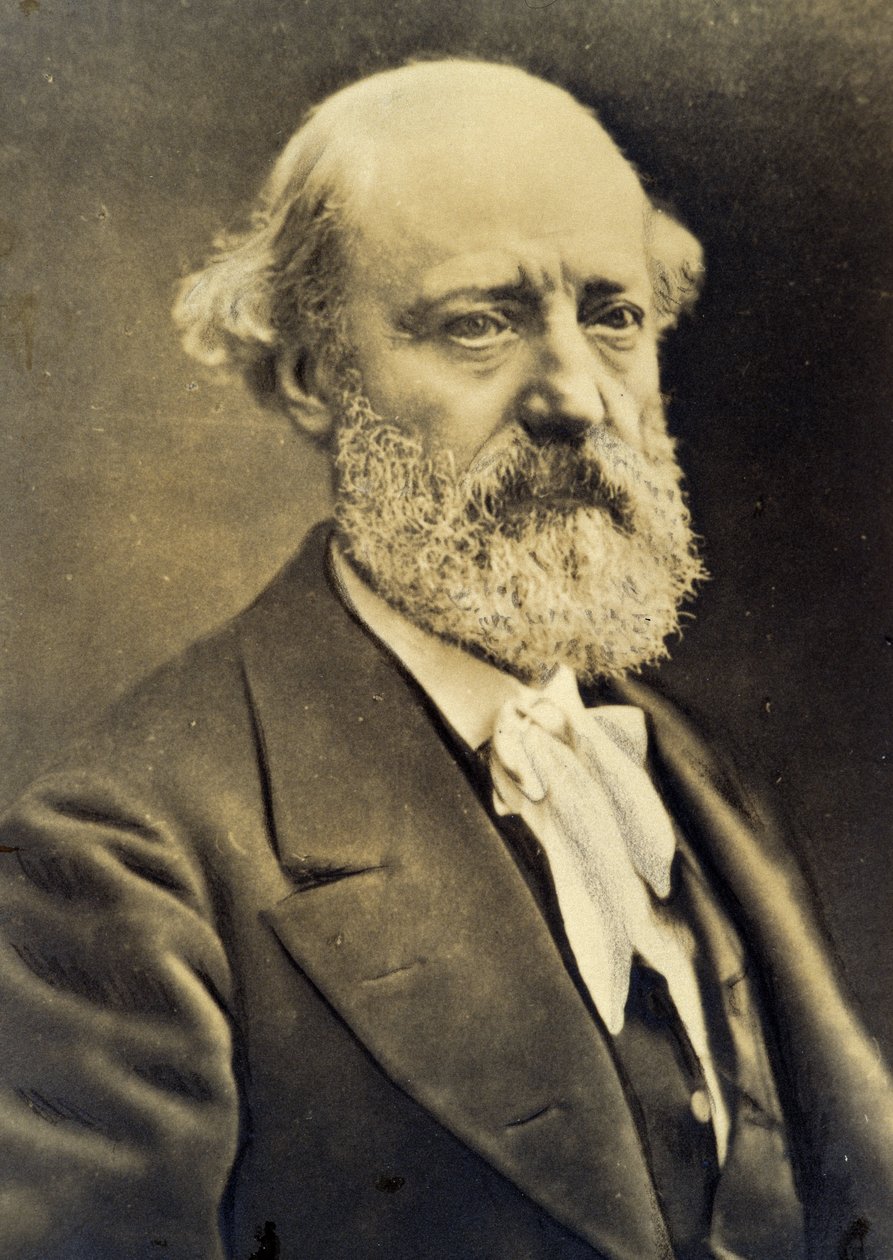Eugene Viollet-le-Duc (Viollet le Duc) (1814-1879) portréja. n.d. 19. század. alkotó: Unknown photographer