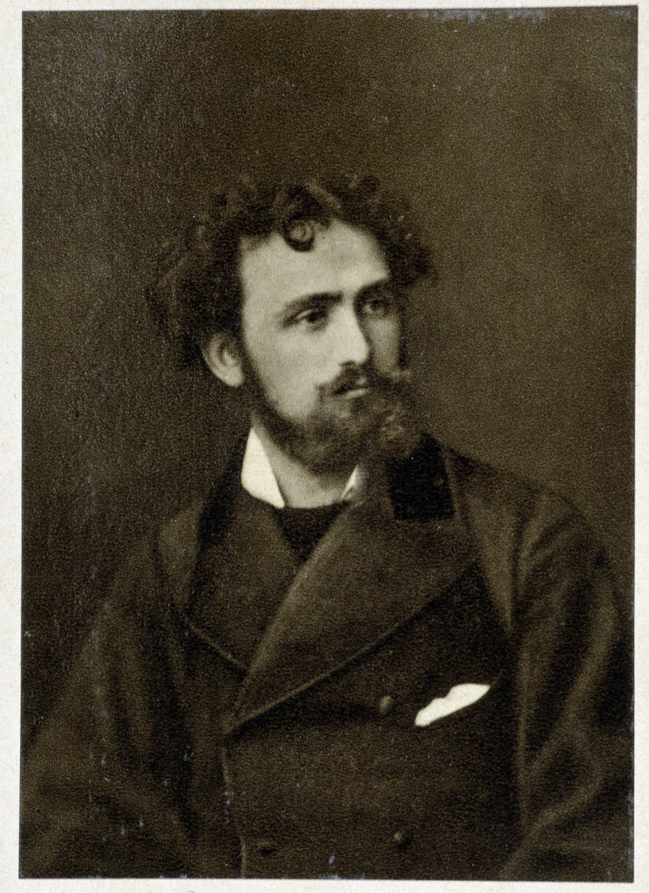 Eugène Delacroix (1798-1863) portréja 1854-ben. alkotó: Unknown photographer