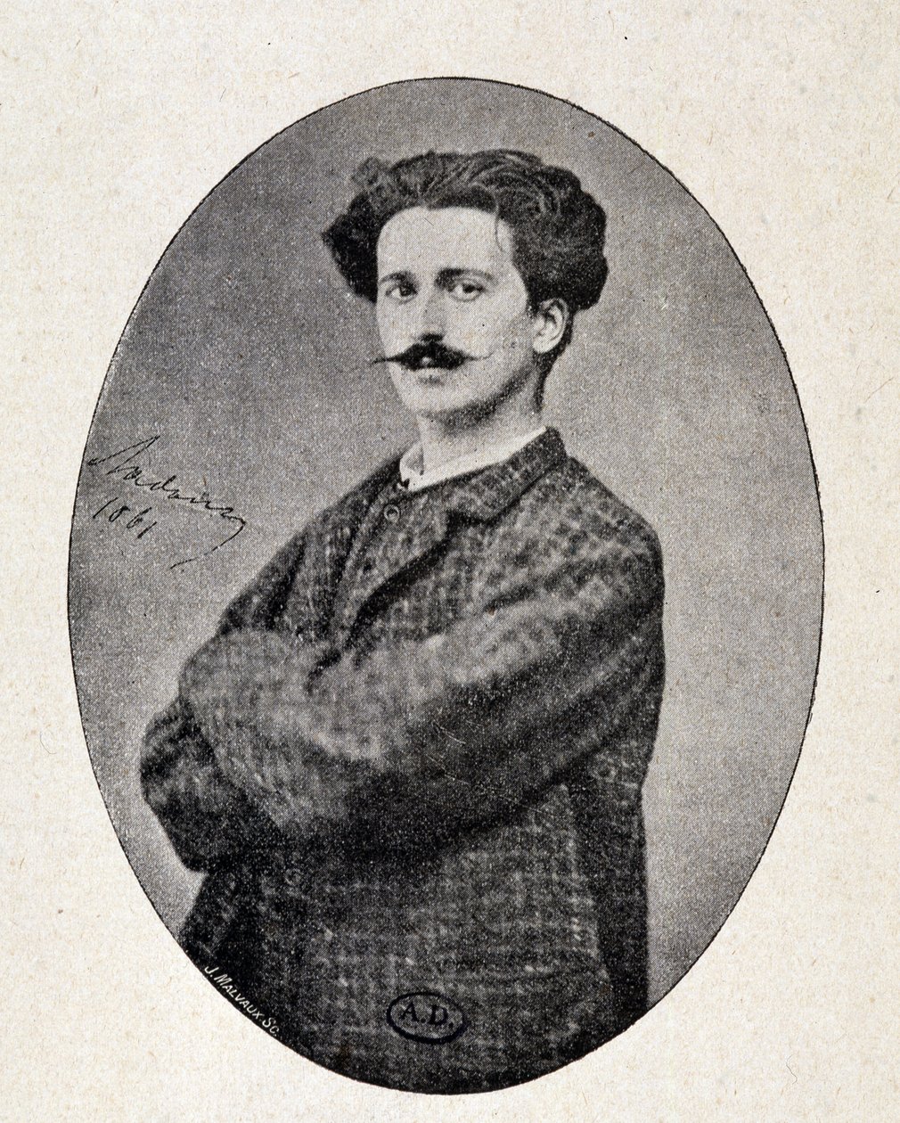 Felicien Rops portréja alkotó: Unknown photographer