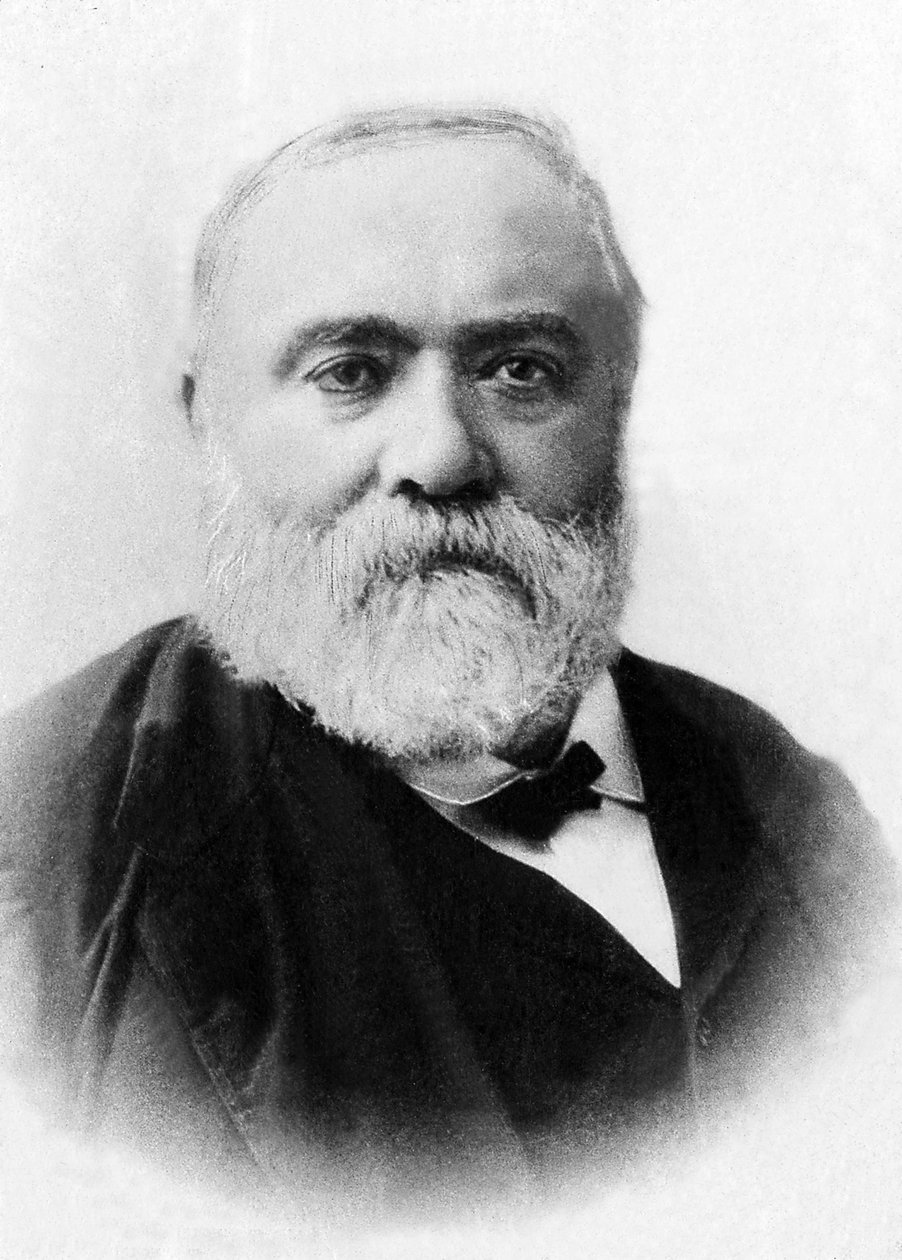 Francisque Sarcey (1827-1899) francia újságíró portréja. alkotó: Unknown photographer