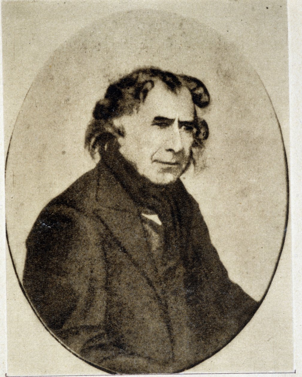Francois Arago (1786-1853) portréja 1853-ban. alkotó: Unknown photographer