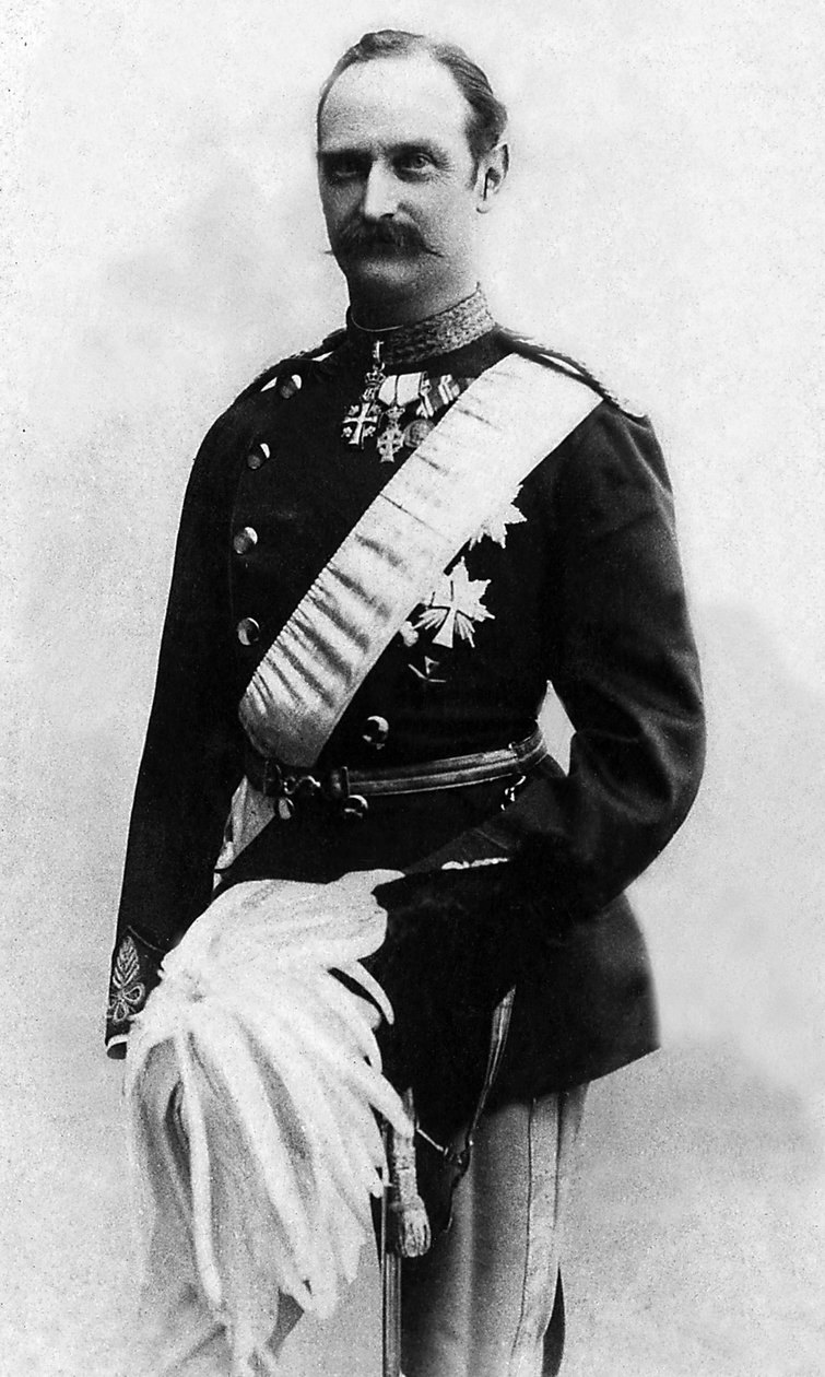 Frederic von Oldenburg (1843-1912) portréja, aki VIII. Frigyes néven ismert, Dánia királya 1906 és 1912 között. alkotó: Unknown photographer