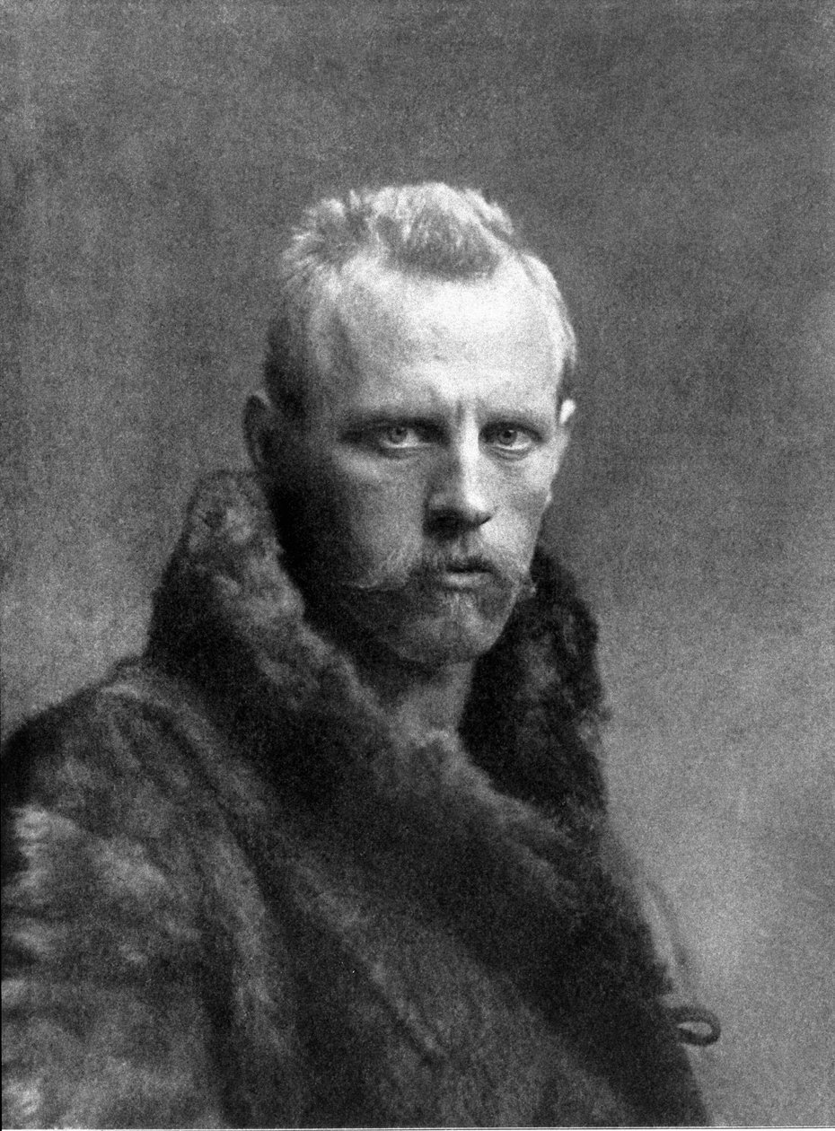 Fridtjof Nansen (1861-1930), norvég felfedező portréja alkotó: Unknown photographer