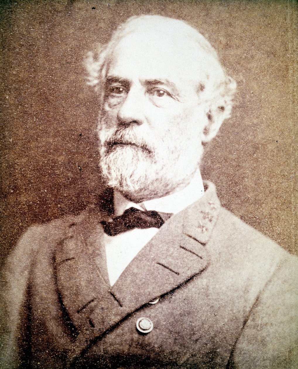Lee tábornok (1807-1870) portréja, aki részt vett a polgárháborúban az Észak-Virginia Tear parancsnokaként. alkotó: Unknown photographer