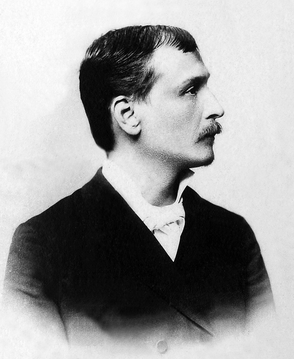 Georges Moineau dit Georges Courteline (1858-1929) francia regény- és drámaíró portréja. alkotó: Unknown photographer