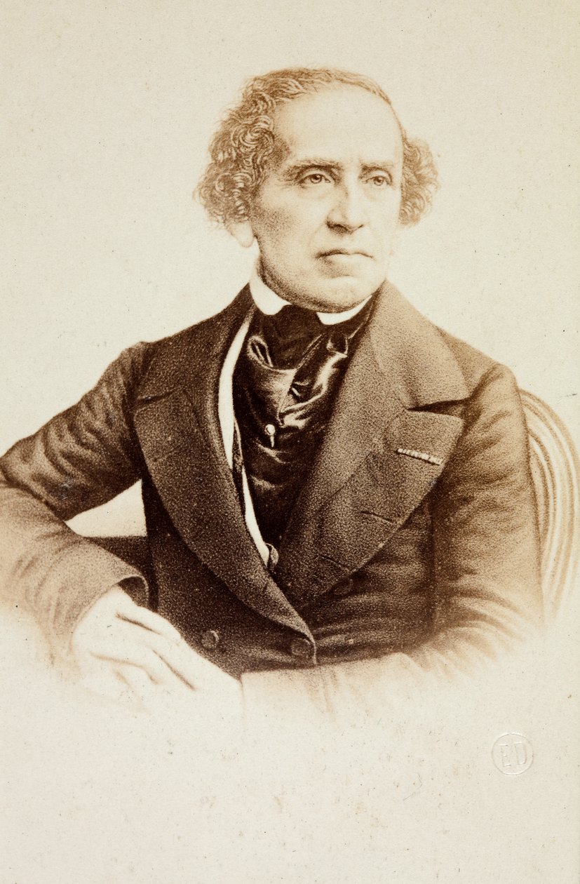 Giacomo Meyerbeer portréja alkotó: Unknown photographer
