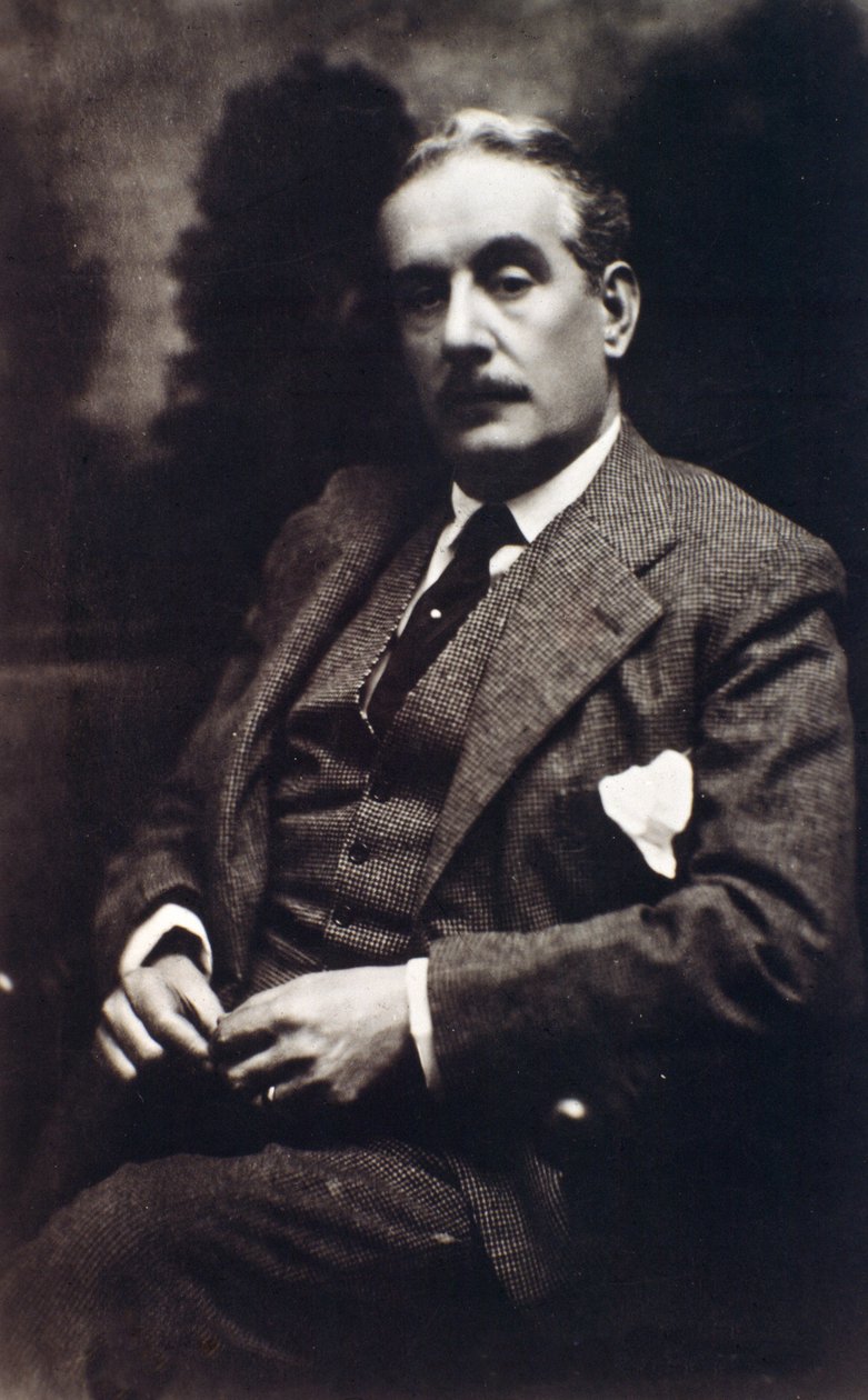 Giacomo Puccini portréja (f/w fotó) alkotó: Unknown photographer