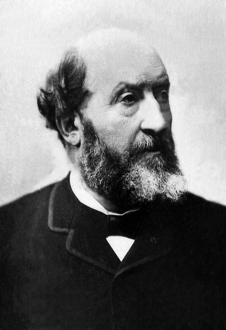 Guillaume Victor Emile Augier (1820-1889), költő és drámaíró portréja. alkotó: Unknown photographer