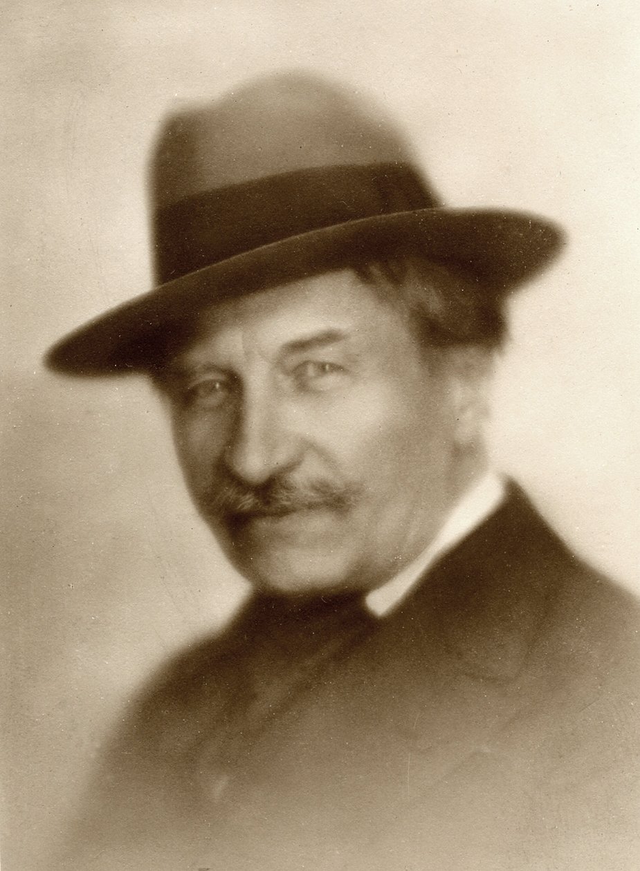 Gustave Charpentier (1860-1956) francia zeneszerző portréja. alkotó: Unknown photographer