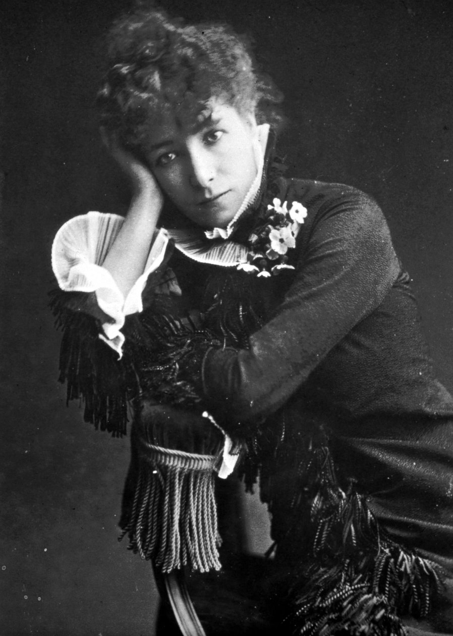 Henriette Rosine Bernard portréja Sarah Bernhardtnál (1844-1923) alkotó: Unknown photographer