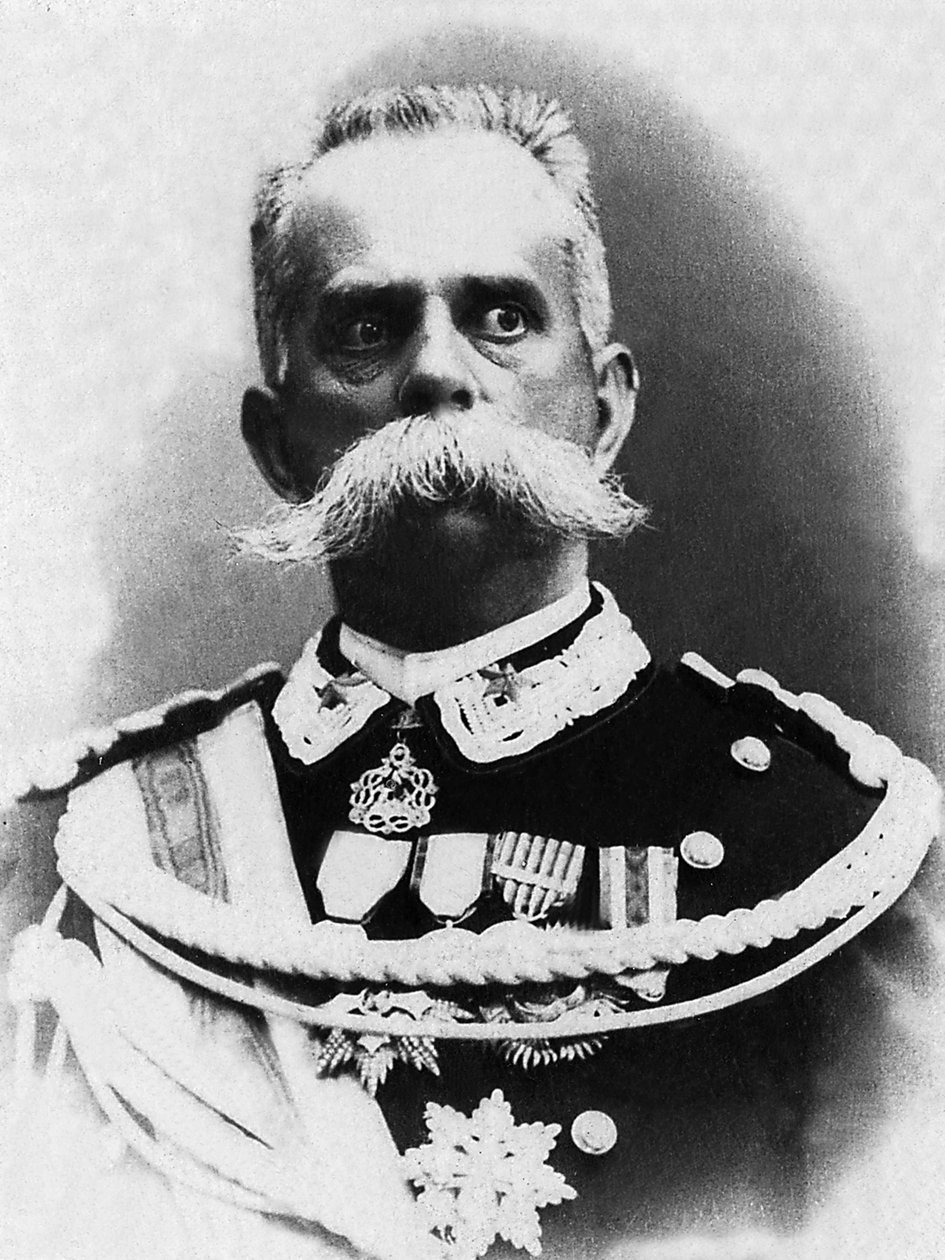 I. Humbert (1844-1900), 1878 és 1900 között olasz király portréja, Bresci anarchista meggyilkolta. alkotó: Unknown photographer