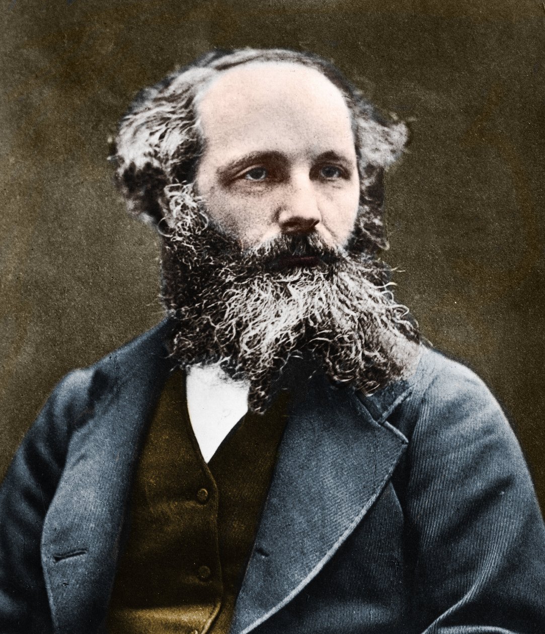 JAMES CLERK MAXWELL (1831-1879) skót fizikus portréja alkotó: Unknown photographer
