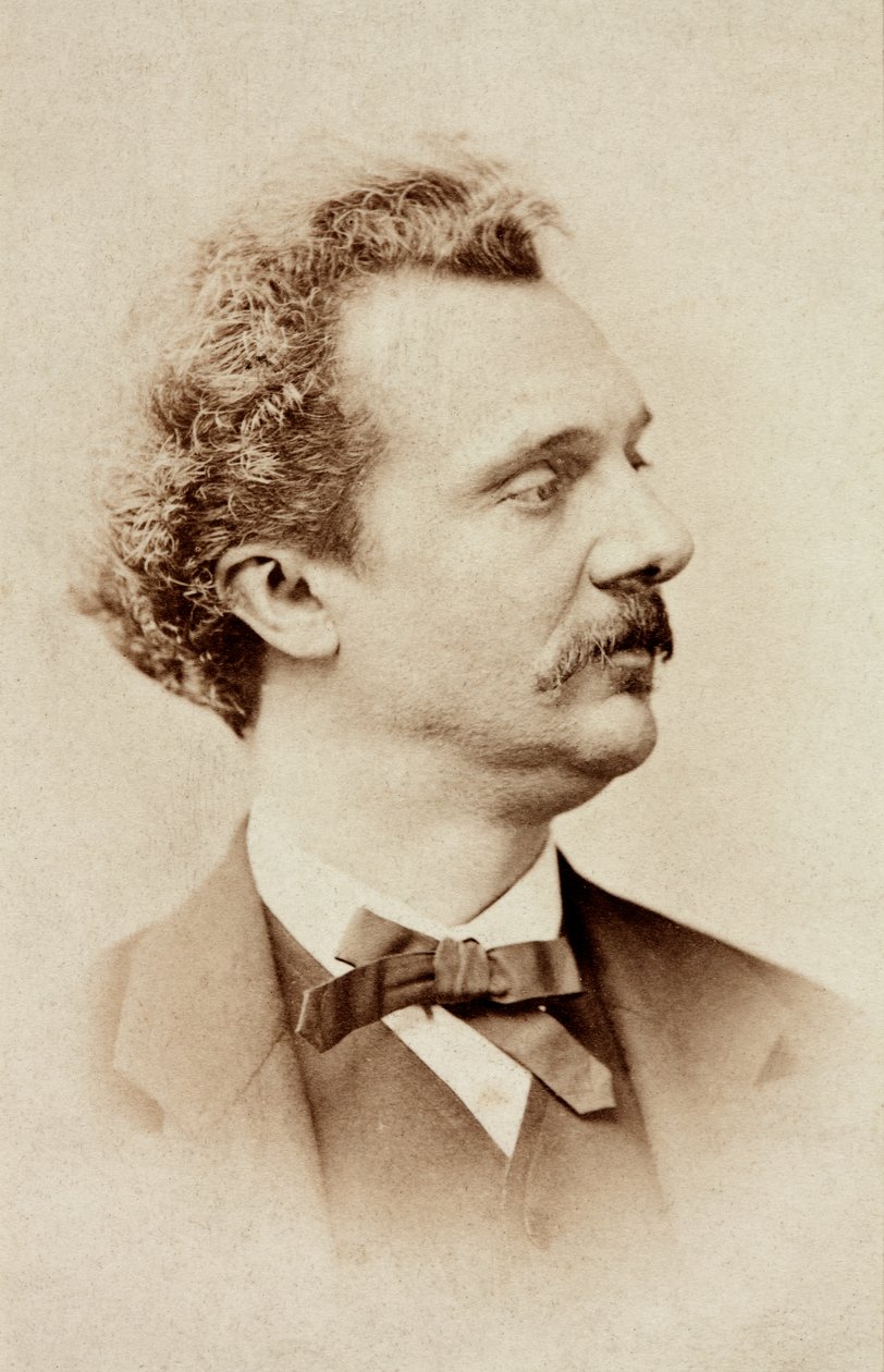 Joseph Tagliafico portréja, 1860-as évek körül (f/w fotó) alkotó: Unknown photographer