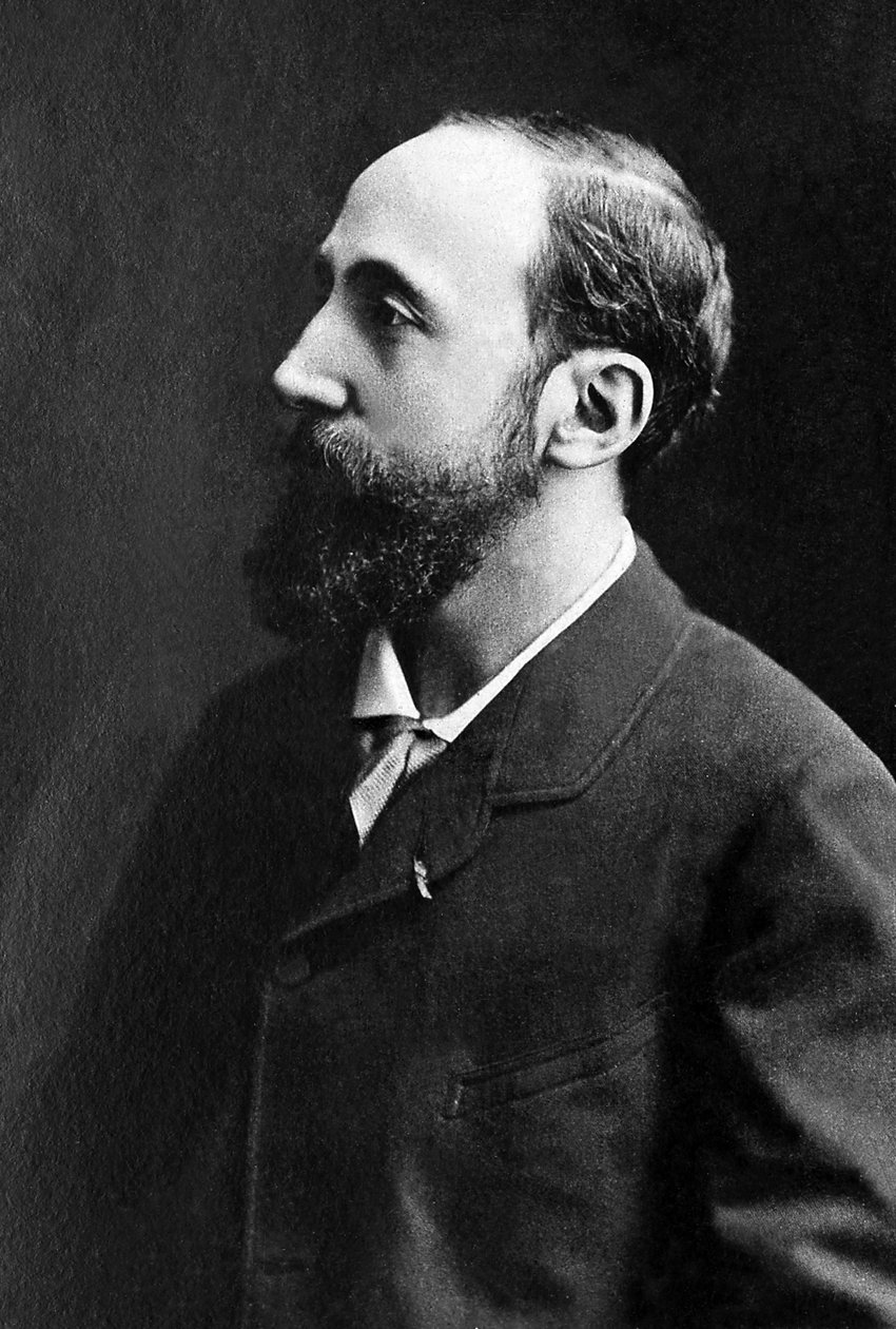 Jules Claretie (1840-1888) francia regényíró portréja. alkotó: Unknown photographer