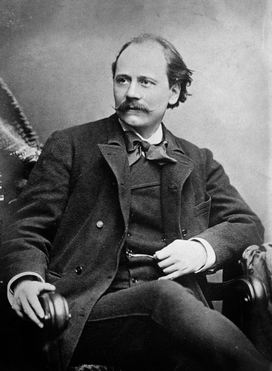 Jules Massenet portréja (f/w fotó) alkotó: Unknown photographer