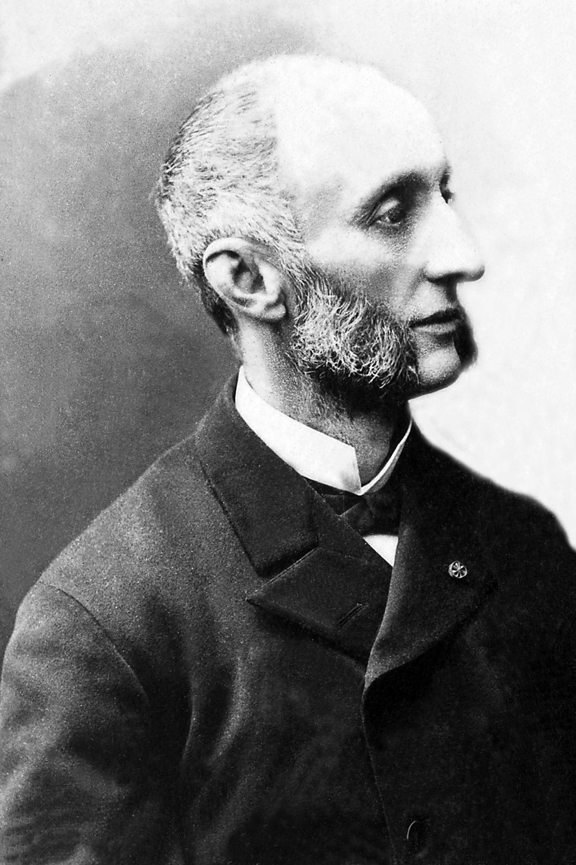 Jules Meline (1838-1925) francia politikus portréja. alkotó: Unknown photographer