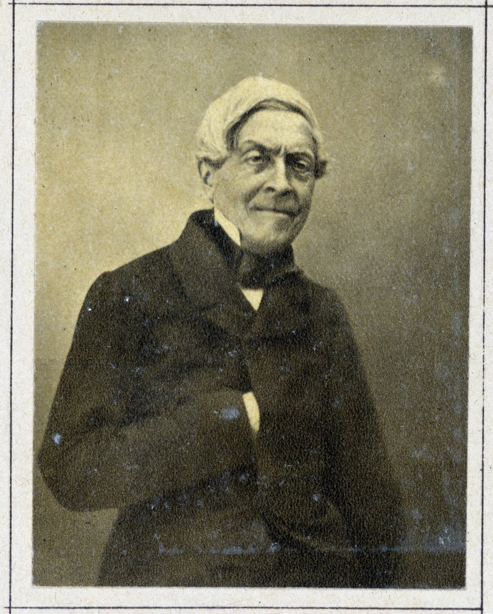 Jules Michelet (1789 - 1874) portréja. alkotó: Unknown photographer