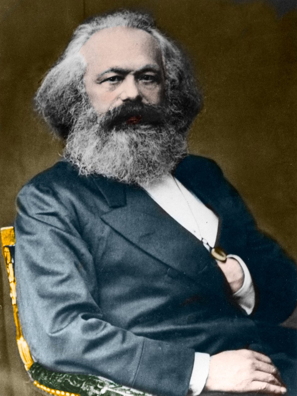 Karl Marx (1818-1883) portréja. alkotó: Unknown photographer