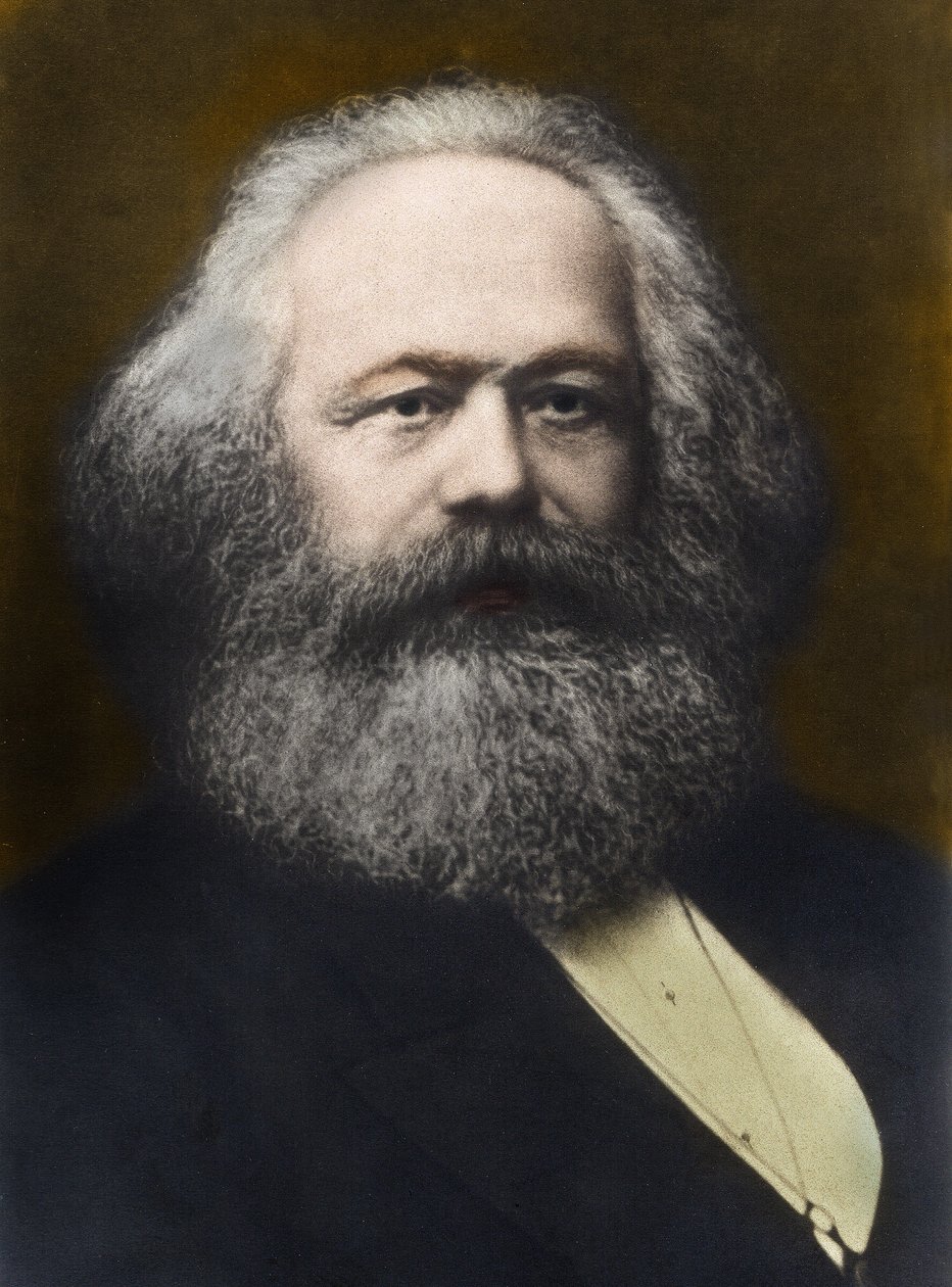 Karl Marx (1818-1883) portréja 1878 alkotó: Unknown photographer