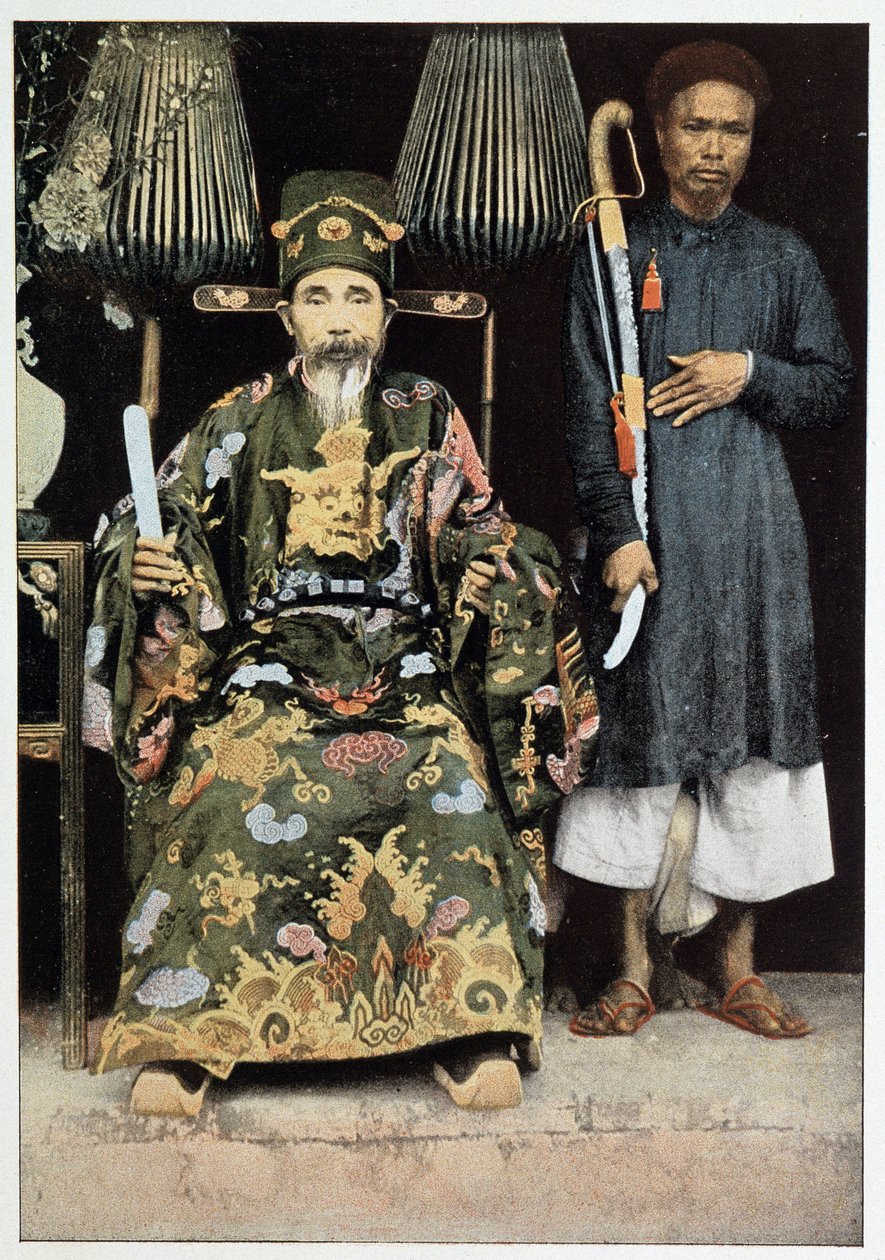 Tonkin Kinh Luoc (alkirály) portréja, 19. század vége. alkotó: Unknown photographer