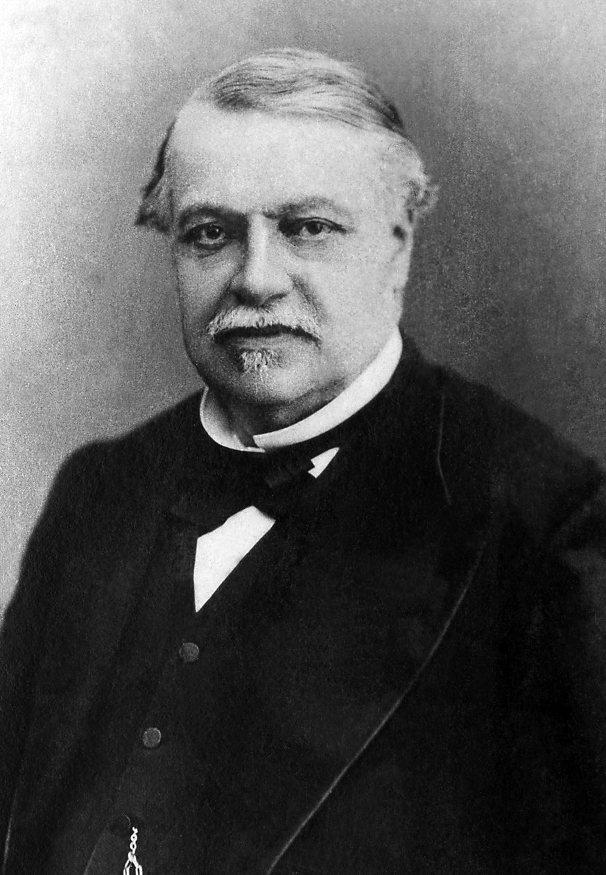 Leon Say (1826-1896) francia pék politikus portréja. alkotó: Unknown photographer