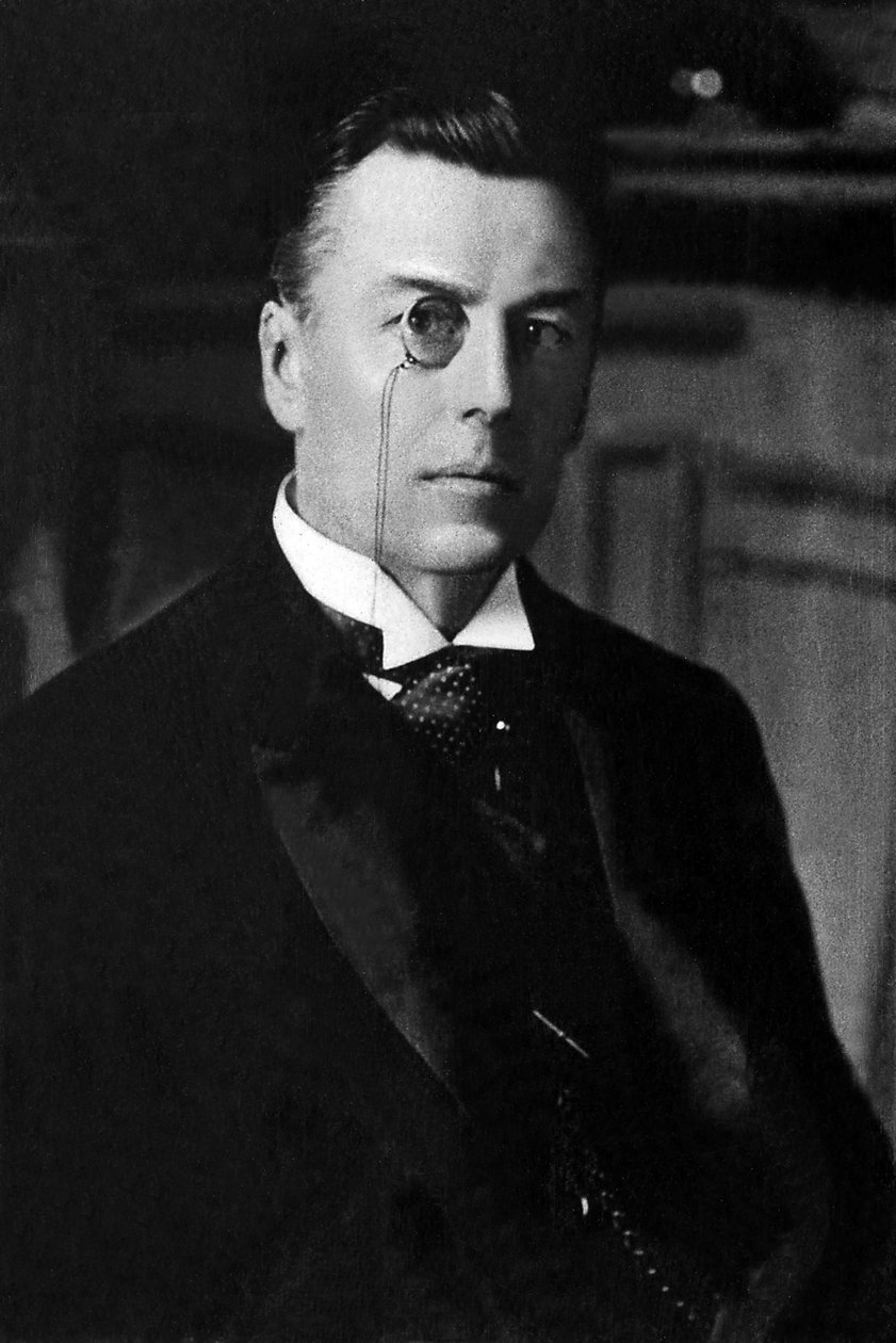 Lord Joseph Chamberlain (1836-1914) brit politikus portréja. alkotó: Unknown photographer