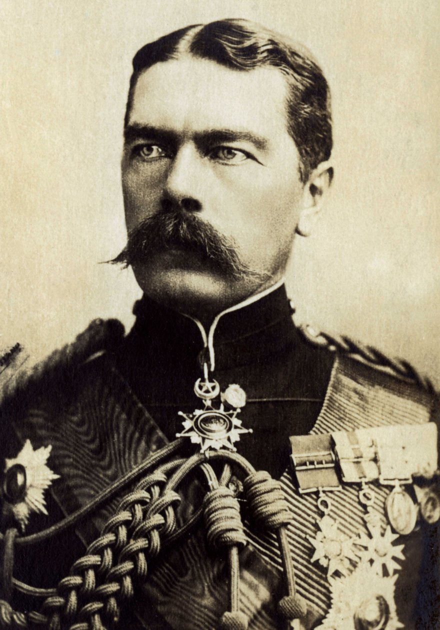 Lord Kitchener, Karthoum (1850-1916), angol katona portréja. alkotó: Unknown photographer