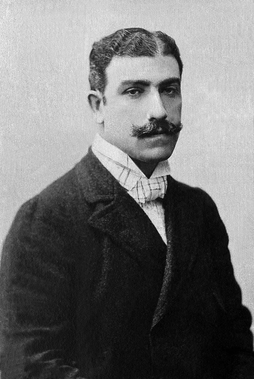 Lucien Germain Guitry (1860-1925) francia színész portréja. alkotó: Unknown photographer