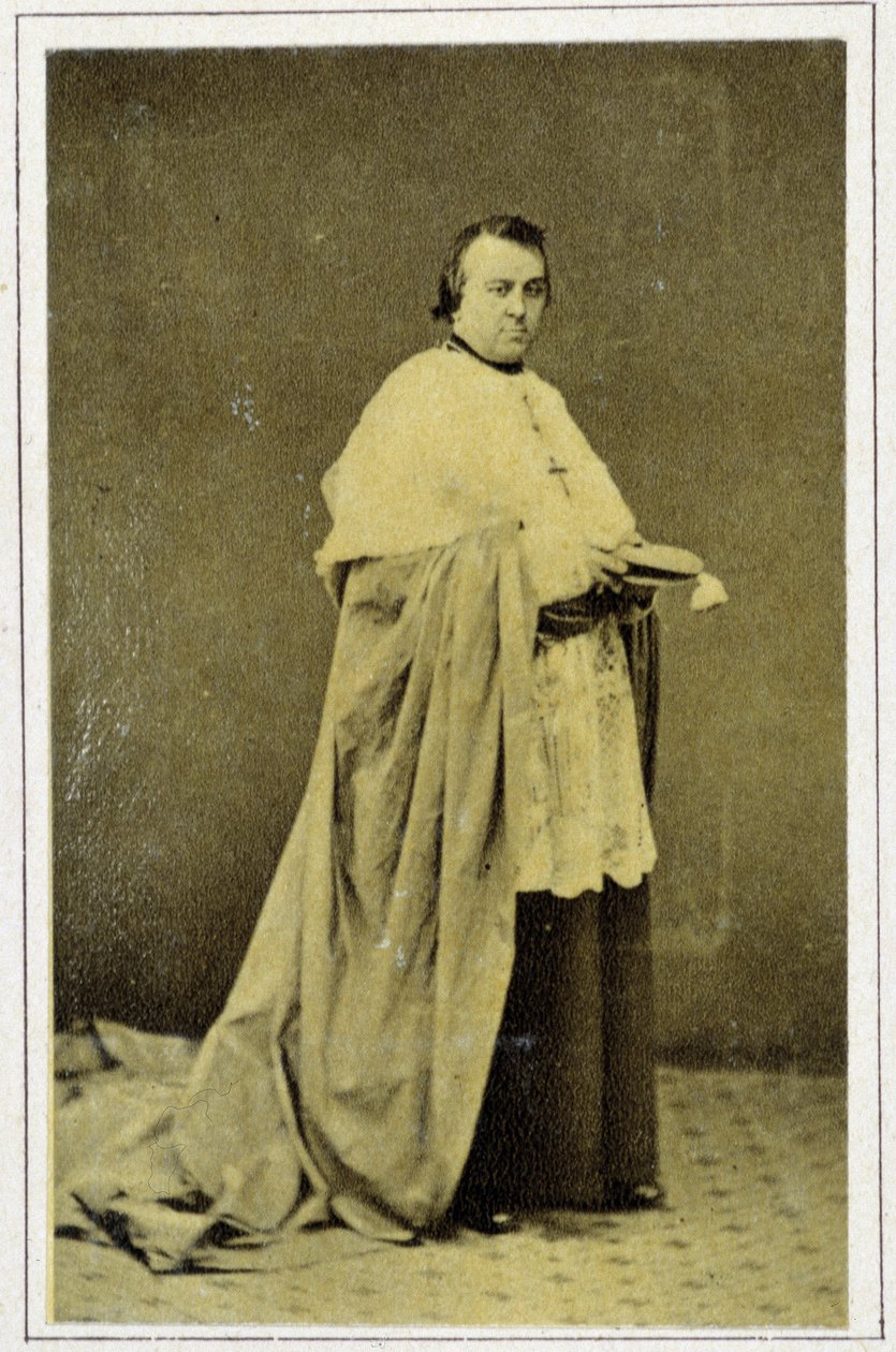 Monsignor Lavigerie (1825-1892) portréja 1869-ben alkotó: Unknown photographer