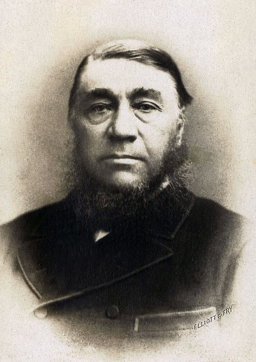 Paul Kruger (1825-1904), a dél-afrikai Transvaali Köztársaság korábbi elnökének portréja. alkotó: Unknown photographer