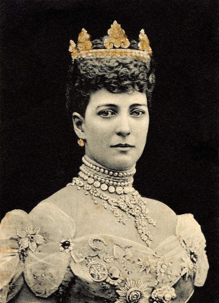 Alexandra dán királynő portréja alkotó: Unknown photographer