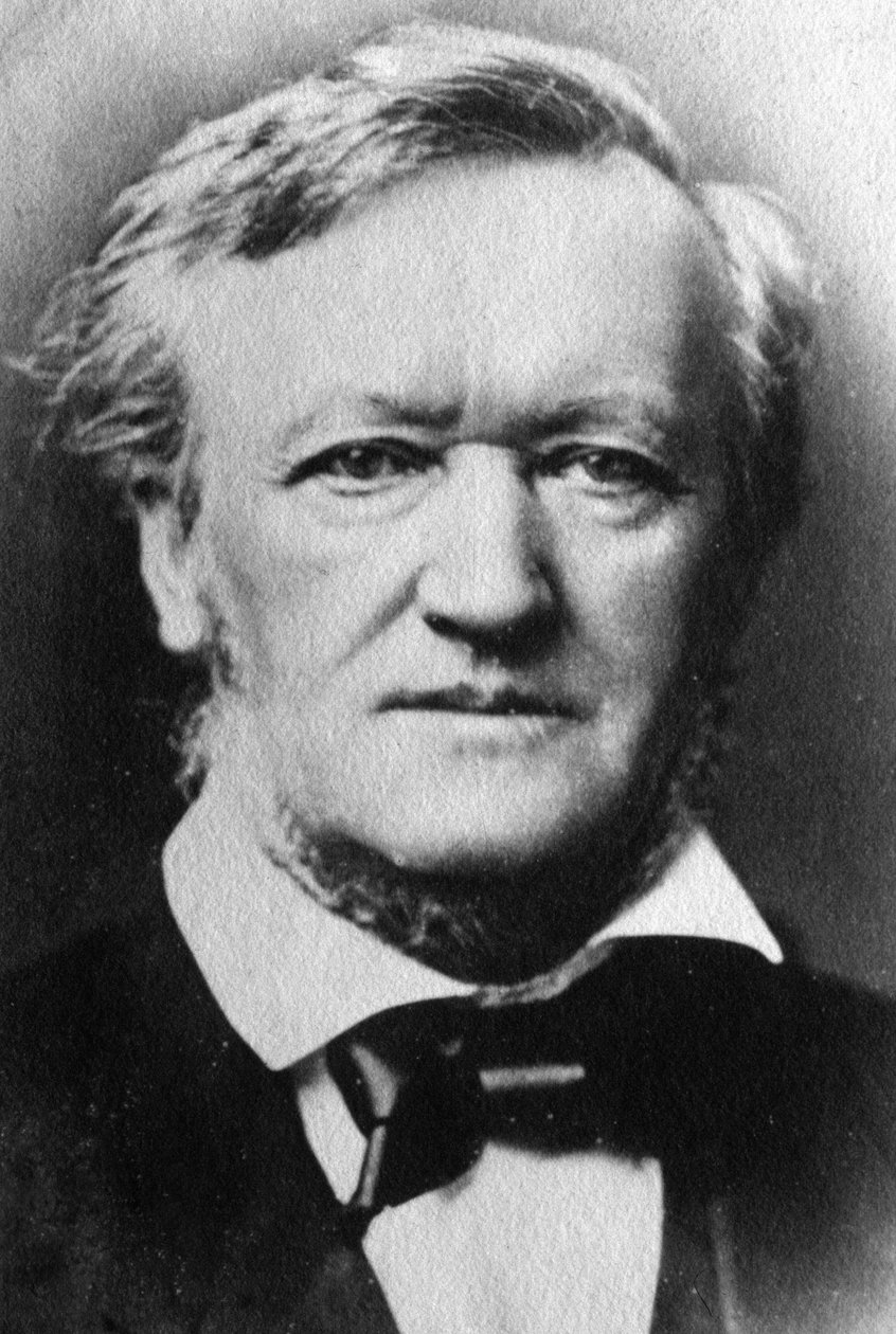 Richard Wagner portréja (f/w fotó) alkotó: Unknown photographer