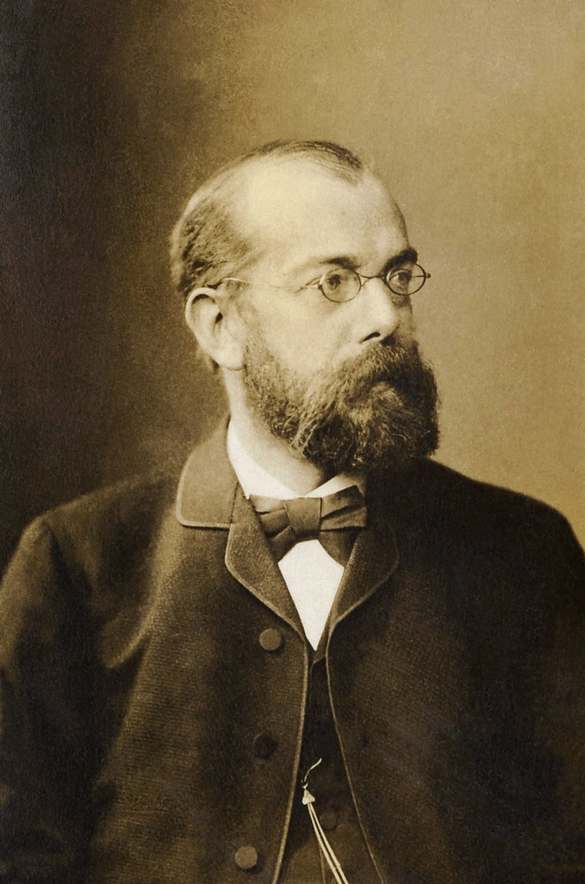 Robert Koch (1843-1910) német orvos, Nobel-díjas portréja. alkotó: Unknown photographer