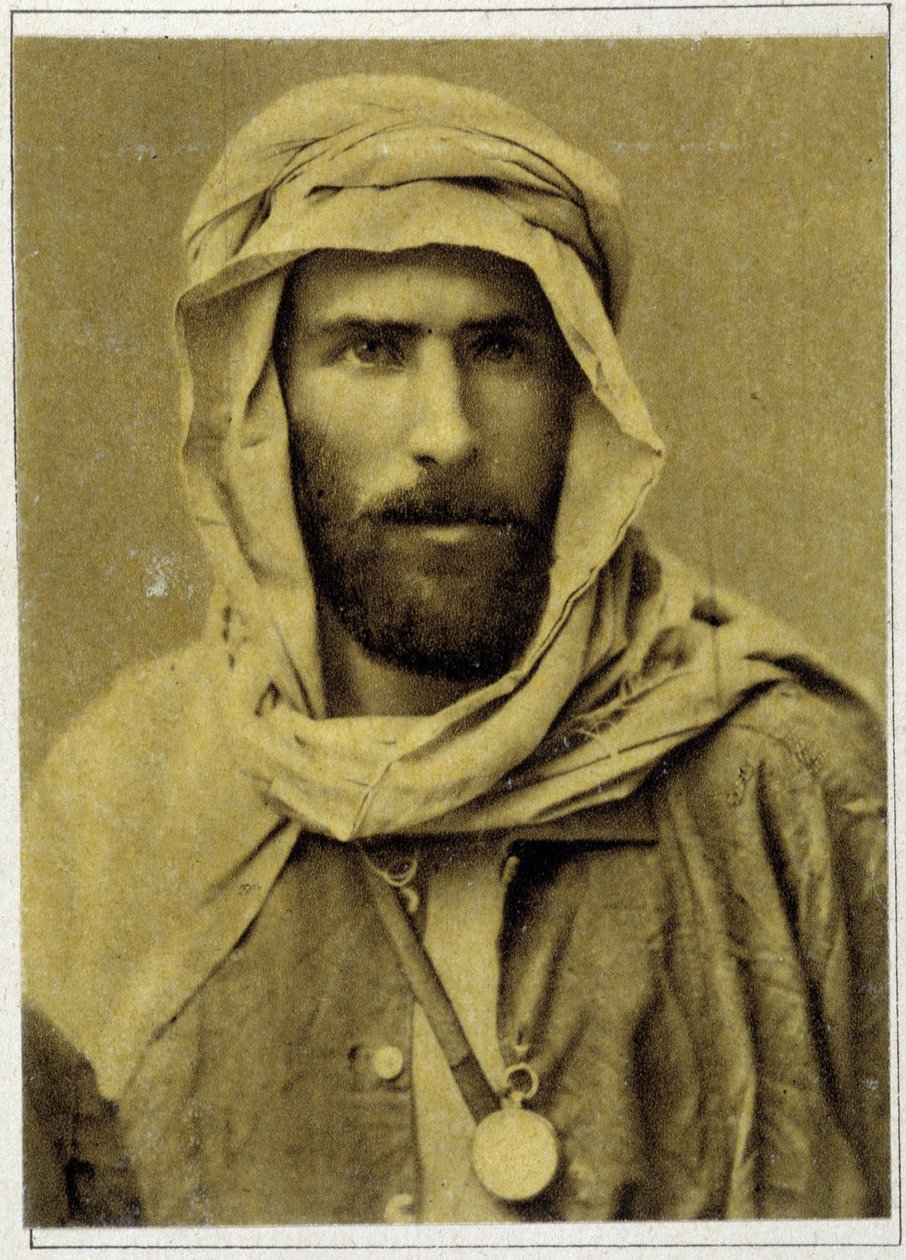 Savorgnan de Brazza portréja 1882-ben. alkotó: Unknown photographer