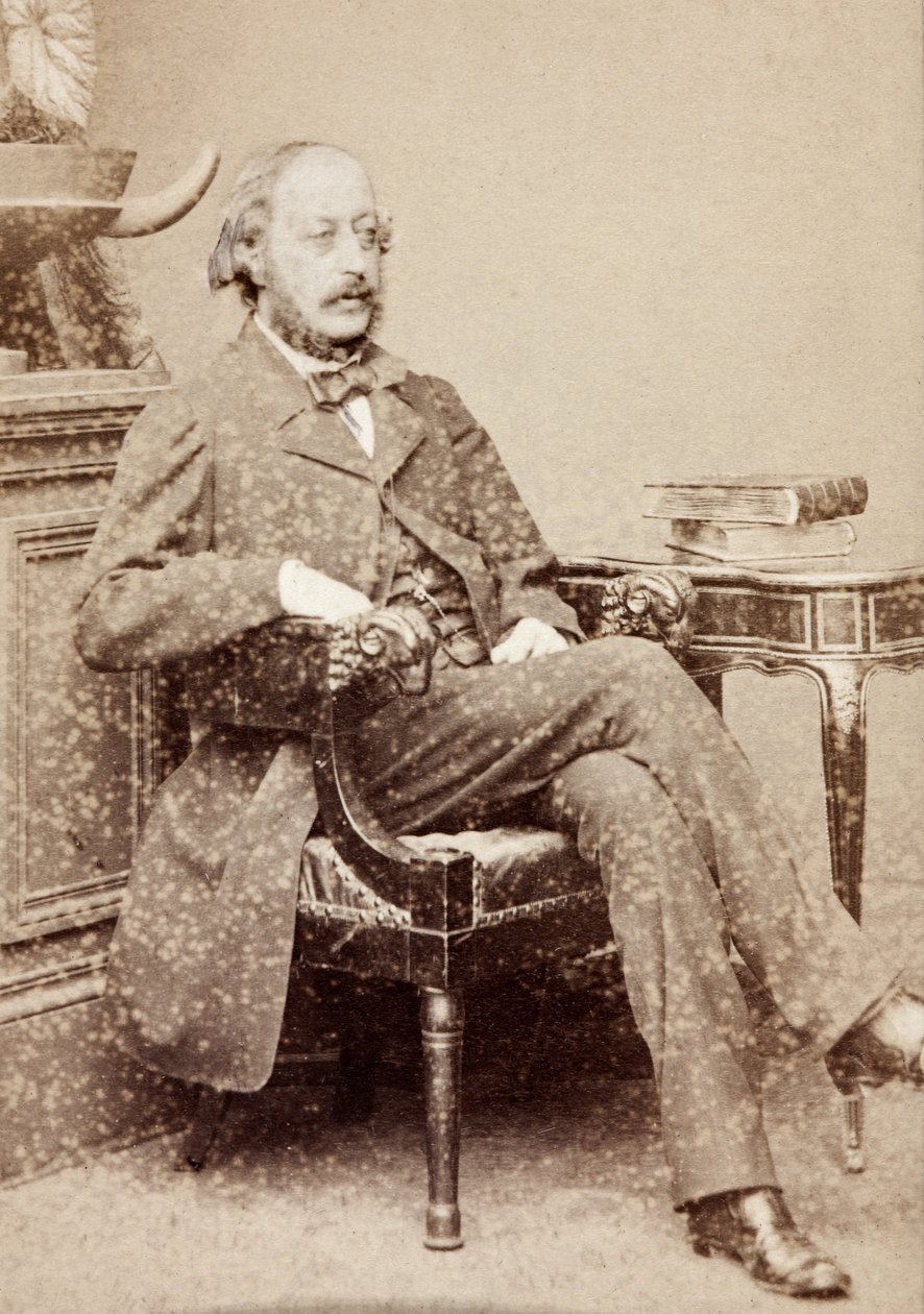 Stephen Heller portréja, 1860-as évek körül (f/w fotó) alkotó: Unknown photographer