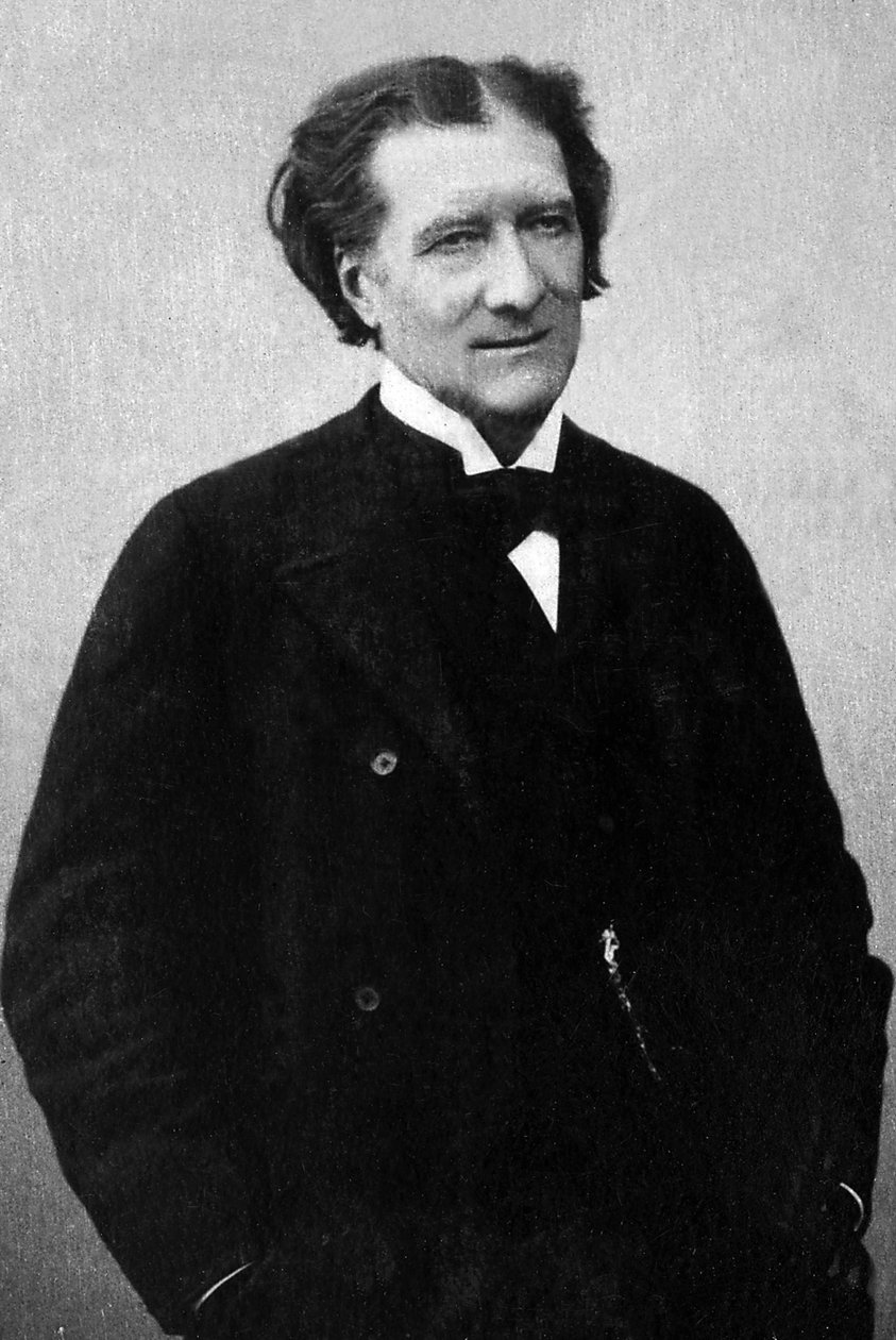 Victorien Sardou (1831-1908) francia drámaíró portréja. alkotó: Unknown photographer
