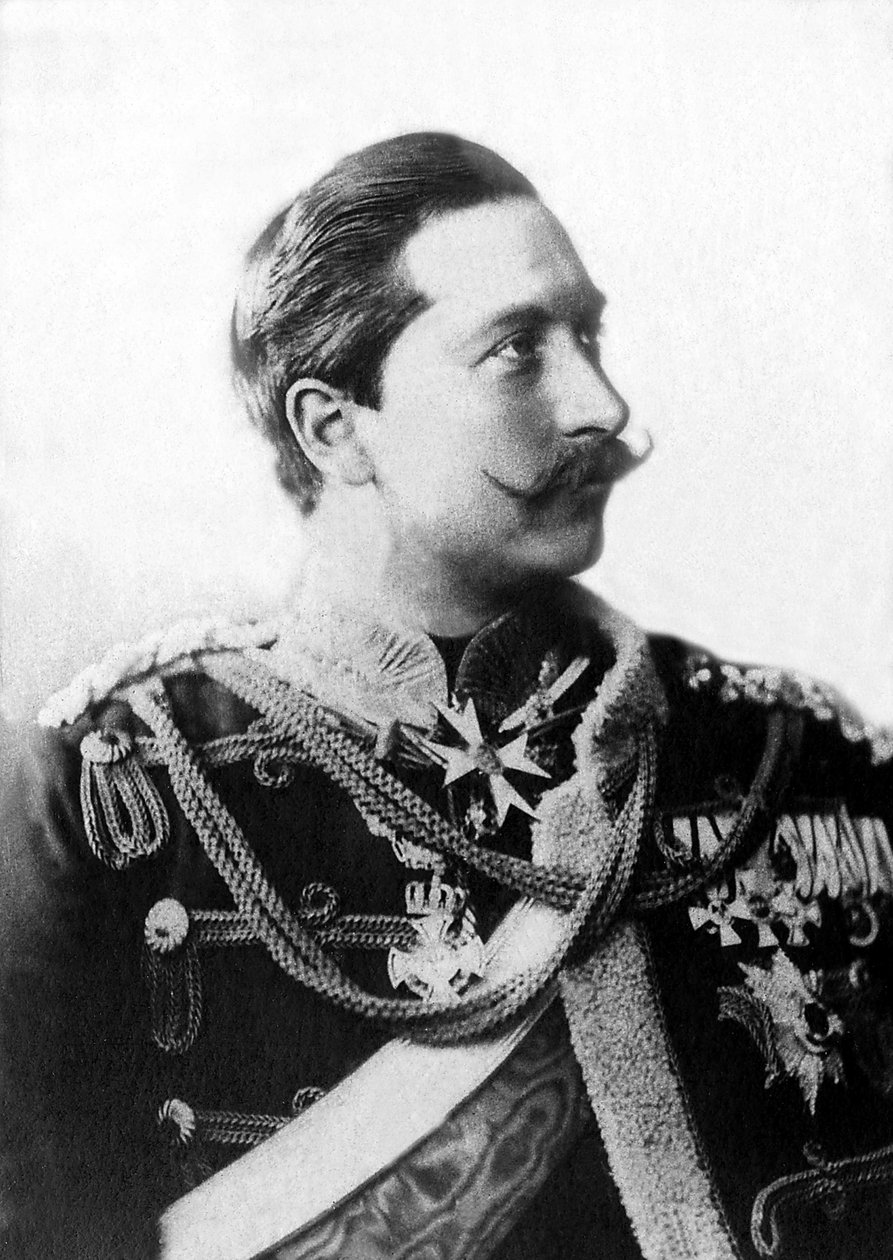 II. Vilmos (1859-1941) portréja, Németország utolsó császára és Poroszország utolsó királya 1888 és 1918 között. alkotó: Unknown photographer