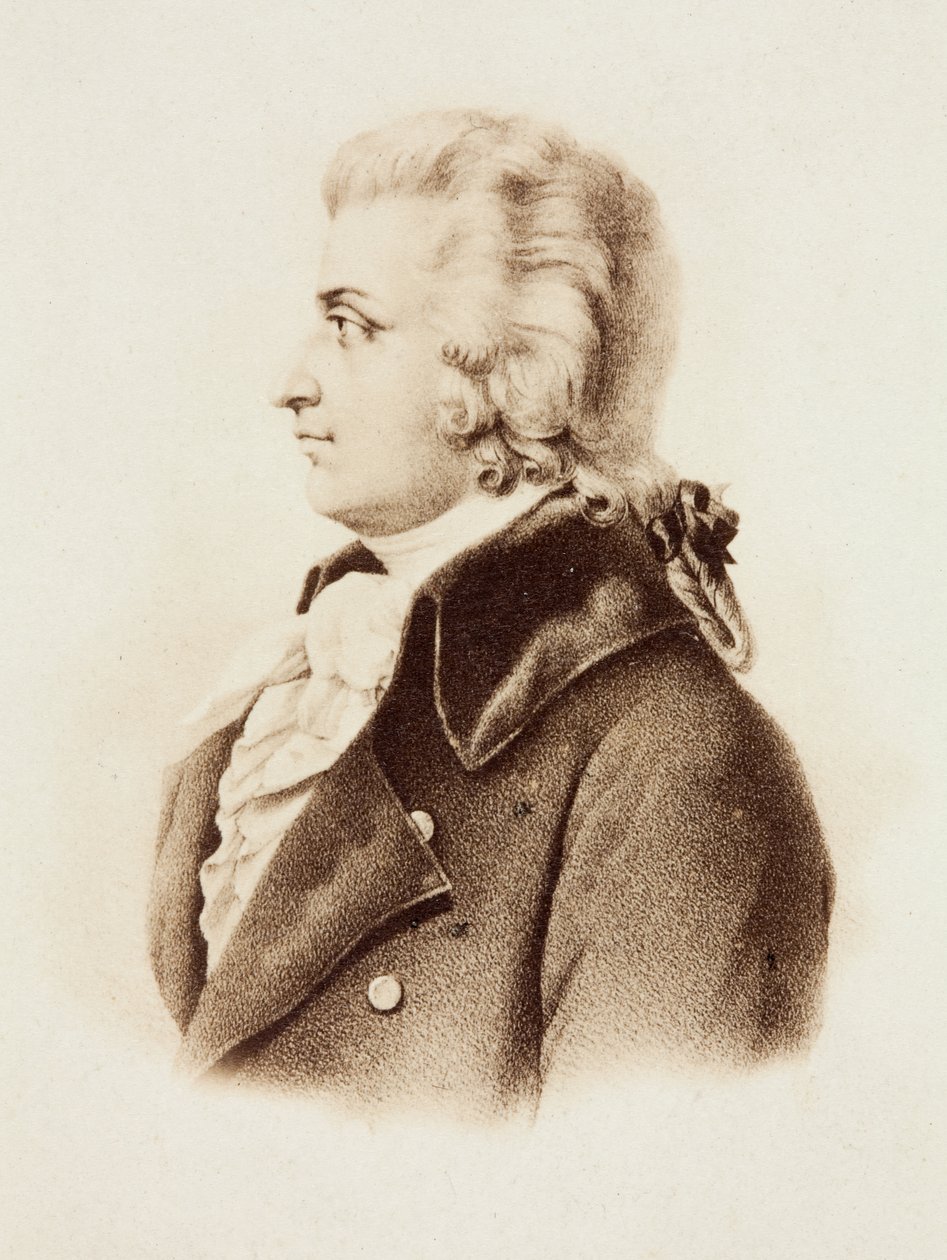Wolfgang Amadeus Mozart portréja alkotó: Unknown photographer