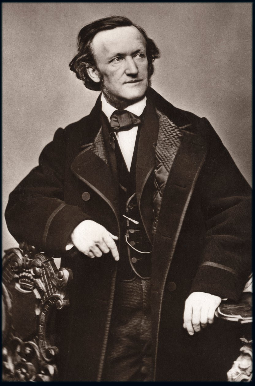 Richard Wagner (1813-1883) zeneszerző portréja - Richard Wagner (1813-1883) német zeneszerző portréja. alkotó: Unknown photographer